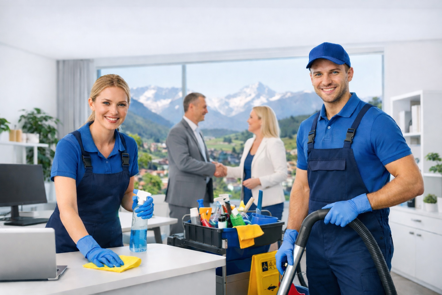 Reinigungsdienstleister und Unternehmen mit Sharkz in Süddeutschland und Deutschland